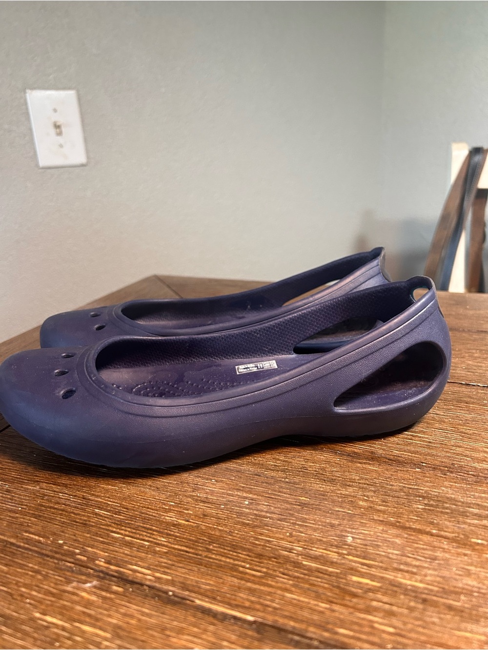 NWOT Crocs Kadee slingback ballet flats size 8 - Picture 3 of 7